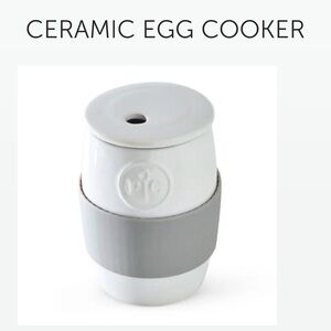 Pampered Chef Ceramic Egg Cooker
